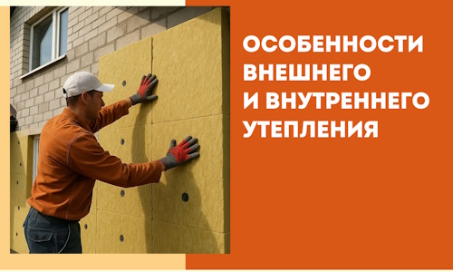 Какие особенности внешнего и внутреннего утепления в Пензе