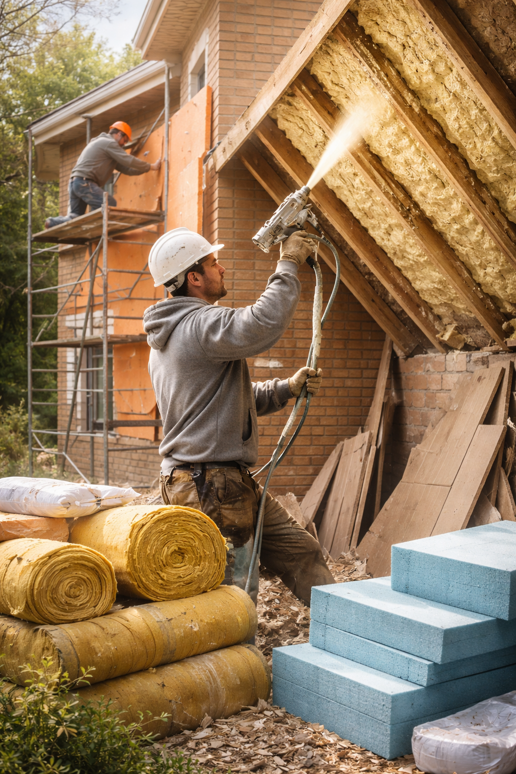 Утепление домов в Пензе под ключ от 4311 руб/м2 | Профессионально — ТепломастерПнз